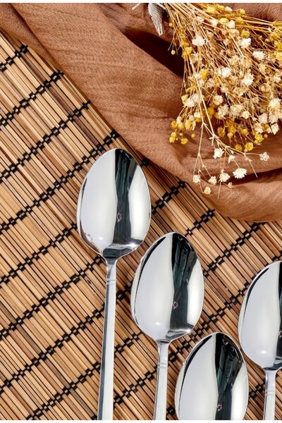 Cooker 6-Piece Stainless Steel Spoon Set