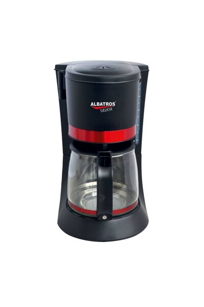 ALBATROS Coffee maker, power 680 W, 1.2 l, capacity 10 cups, anti-drip function, on/off button, no...