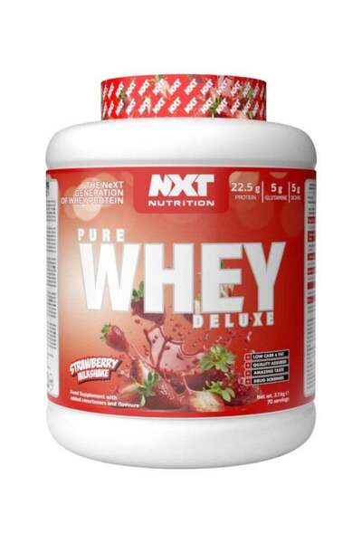 NXT Nutrition Pure Whey Deluxe Strawberry Milkshake 2.1kg