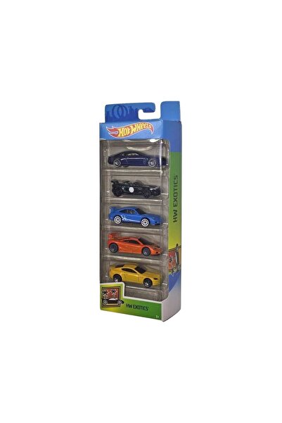 HOT WHEELS Set 5 cars - HW Exotics