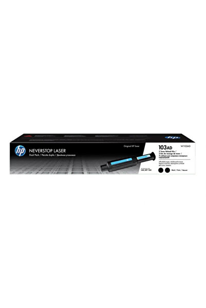 HP Kit de reîncărcare toner 103AD pachet dublu Negru