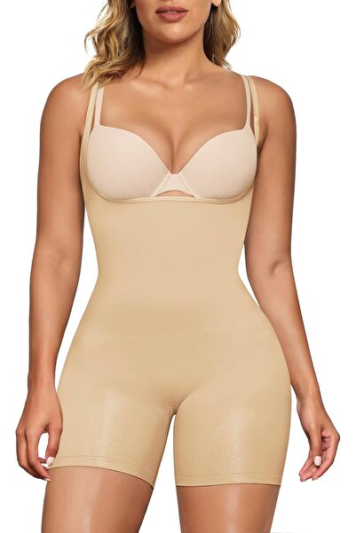 Türkiye Shapewear Tummy Control Bodysuits for Women Seamless Compression High Waisted Body Shaper