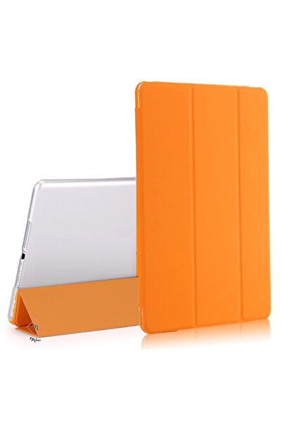 MOBAX Huawei Mate Pad T10 / T10S Kılıf PU Deri Smart Standlı Case Turuncu