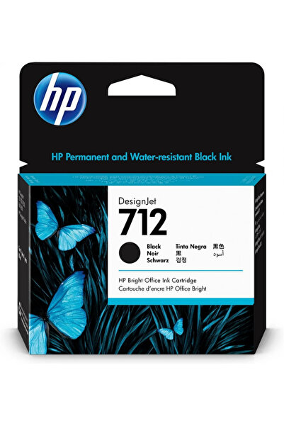 HP Cartus Imprimanta 712 Μαύρο