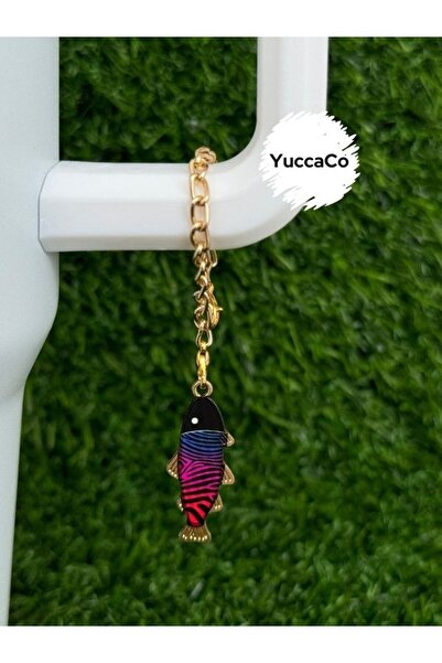 YuccaCo Accessorize Your Life Zebra Fish Thermos Ornament/Fish Thermos Charm/...