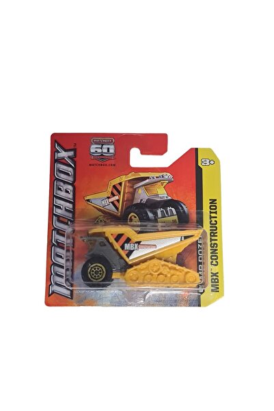 Matchbox Metal Car, Dump Dozer, MBX Construction Collection, 2013, 60th Anniversary Edition, 1:64, Y
