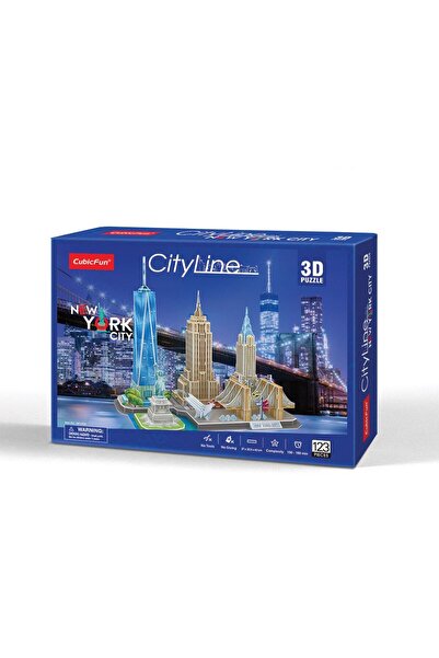 swilex Puzzle 3D Orașul York 123 Piese