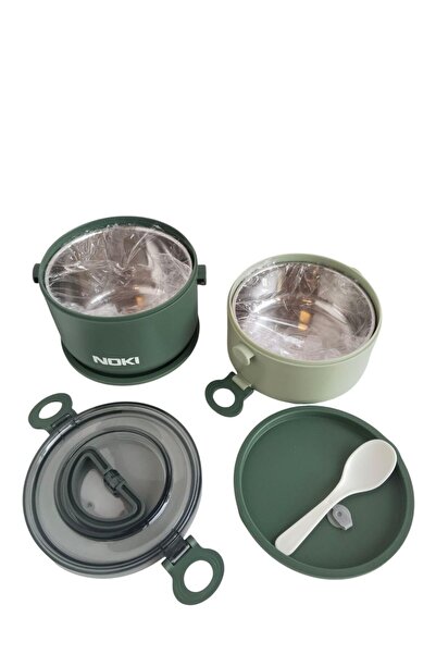 Noki Kids P.Çelik Nutrition Bowl 1600 ml with Stone Handle