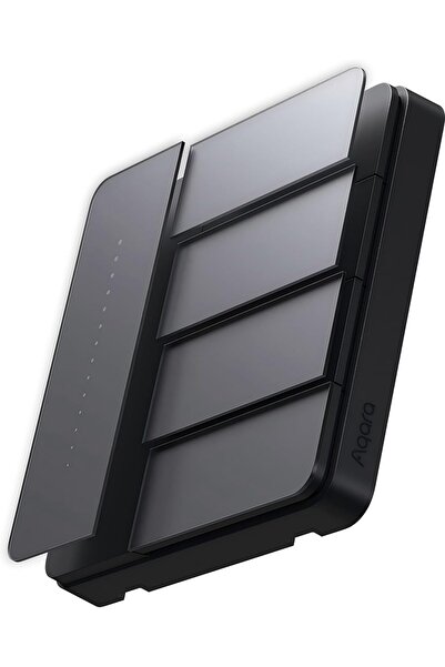 Aqara Smart Wall Switch Z1 Pro Sea Global Version (Quadruple Rocker, Black)