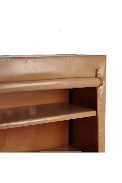 Cady One رفوف تخزين معدنية متينة بثلاث طبقات قابلة للطي مع عجلات 150 × 200 سم