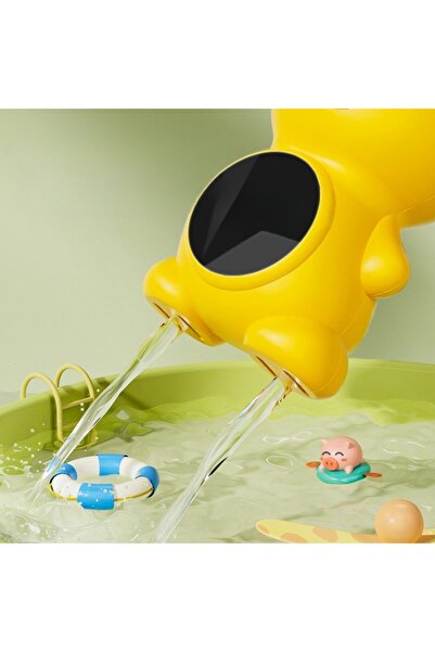 Tim Electronic LED Thermometer for Bath, Floating, Waterproof, IPX7, Multifunctional, 3 Temperature Stag