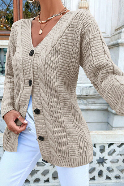 H&E LUXURY DESIGN Жіночий м'який чорний кардиган