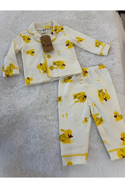 bebemino Ördekli Bebek Pijama Takımı