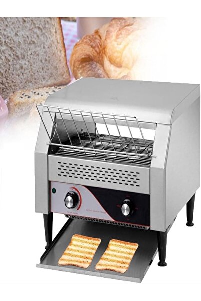 A.E فرن محمصة تجاري بحزام ناقل من UBCEOPLK، آلة خبز كهربائية شديدة التحمل مع تسخين مزدوج