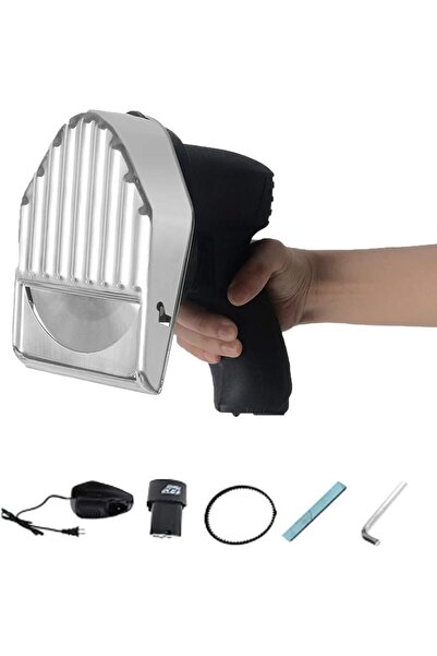 A.E آلة تقطيع اللحوم، قاطعة لحوم تجارية لاسلكية من الفولاذ المقاوم للصدأ، متع...