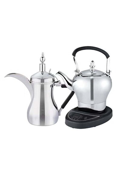 Primo Plus Tea and Coffee Set - 800W with 1L Coffee Pot and 1.2L Tea Pot