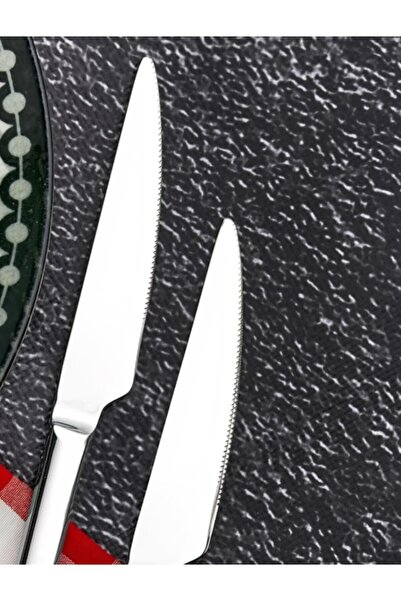 Cooker 2-Piece Stainless Steel Dining Knife with Sheath
