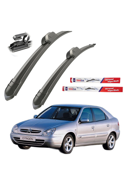 TEAMCAR Ștergătoare parbriz Citron Xsara (1997-2006) Set parbriz față plat