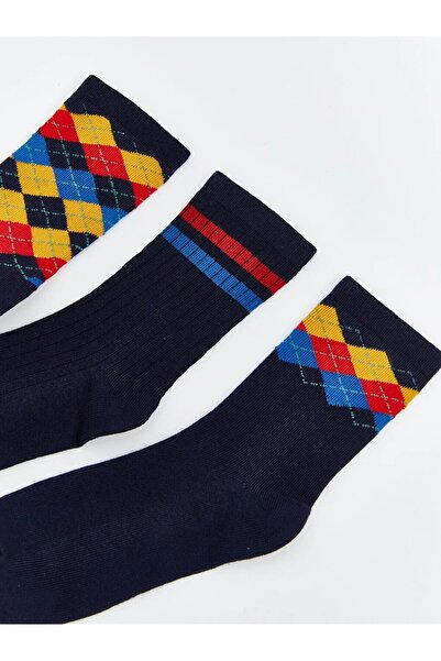 LC Waikiki Mixed Patterned Boys' Socks 5-Piece W51911Z4