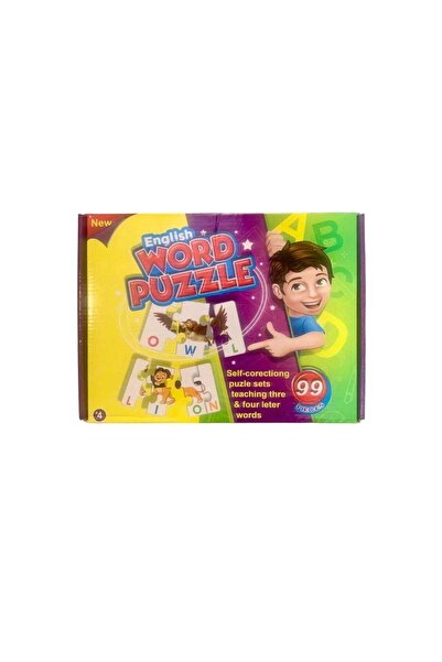 Generic Self-correcting puzzle sets for teaching three- and four-letter words, 99 pieces