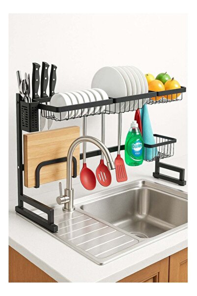 ALMUFARREJ Steel dish drying and storage rack