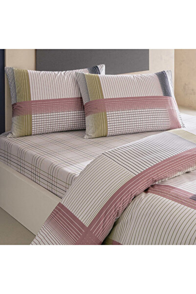Taç Young Fashion Ranforce Single Bedding Set Zyra Pink