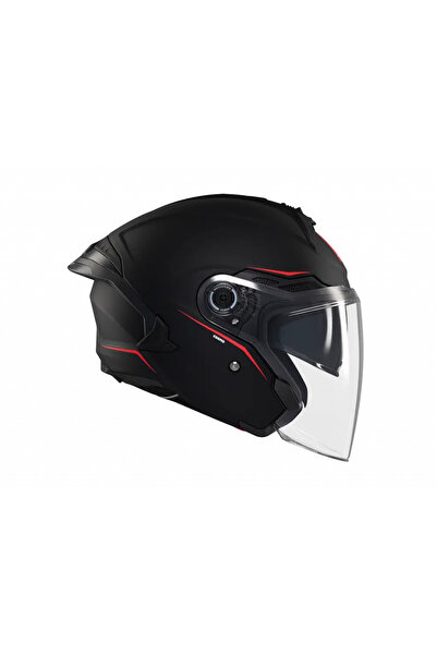 MT KASK COSMO SV SOLID A1 MAT SİYAH MOTOSİKLET KASKI