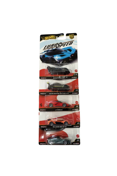 HOT WHEELS Car Culture 2025 Euro Speed Set LA FERRARI