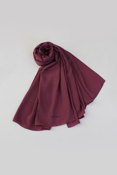 Mısırlı Eşarp Aerobin Jazz Shawl - Cardinal