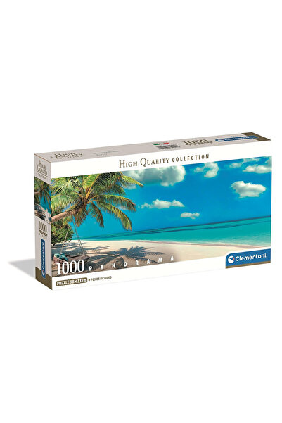 Cities Orașe Swinging Puzzle panoramic de coastă 1000 de piese Compact Clemen...