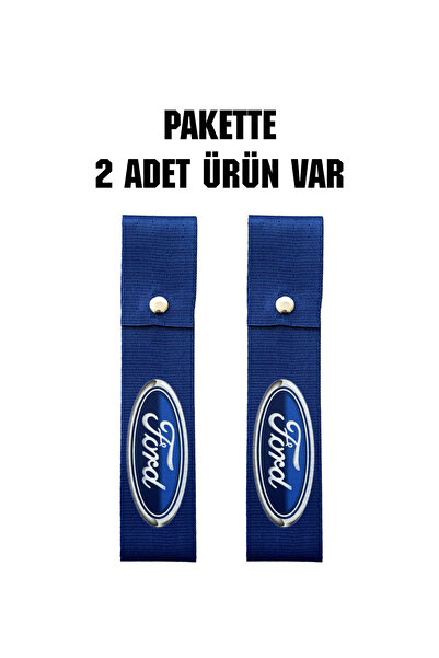 Universal Aracınıza Özel Baskılı, Mavi Renk Yüksek Kalite Tampon & Çeki ipi ( 2'li )