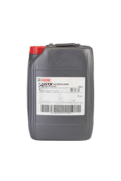 CASTROL Ulei motor GTX Ultraclean 10W40 20L pentru Fiat, Mercedes, MB, VW