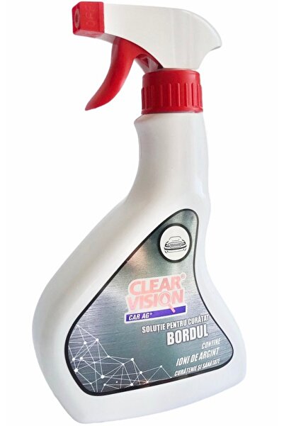 Clear Vision Soluție CVC04 pentru curățat bordul auto, cu ioni de argint, recipient cu pulverizat