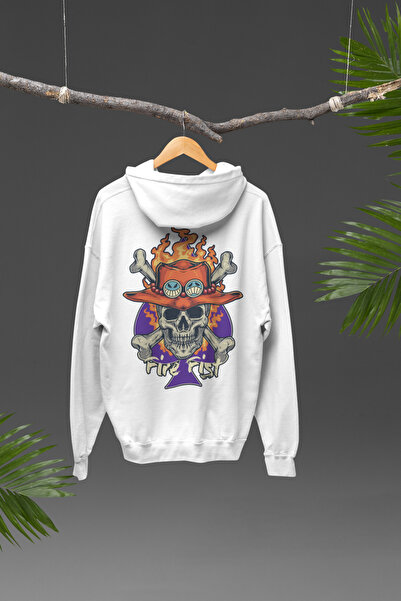 Nulivez هوديي كبير الحجم للجنسين بتصميم أنيمي ون بيس مطبوع على الظهر، عالي ال...