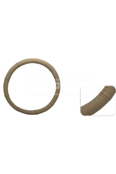 CARPRISS Husa Piele Volan Beige 37-39 CM