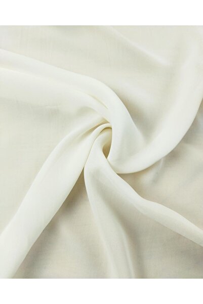 Kumaş Parça șifon vertical de culoare crem (lățime 160 cm x lungime 205 cm)