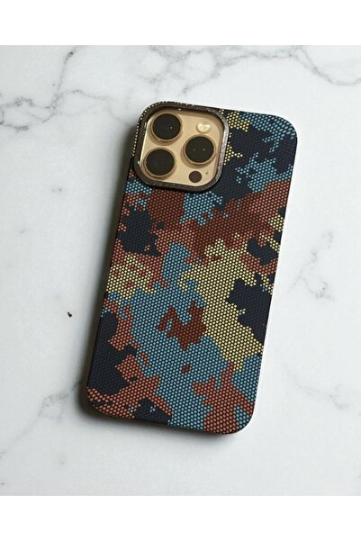 KILIF HOUSE حافظة رقيقة من ألياف الكربون متوافقة مع آيفون 17 برو ماكس مع عدسة هدية ودعم ماج سيف