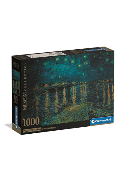 ART ă Starry Night Over the Rhône Puzzle Clementoni Compact de 1000 de piese