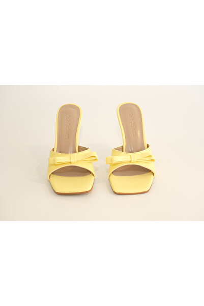 selinnce VERA kadın fiyonklu topuklu terlik