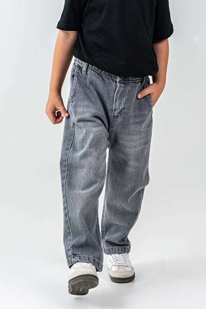 Gold Class Kidswear Çift Cepli Lastikli Bel Rahat Erkek Çocuk Pantolon