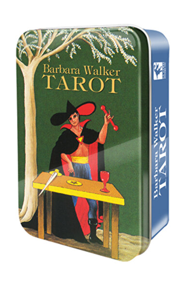 U S Games Systems Inc Tarot Barbara Walker într-o cutie de conserve