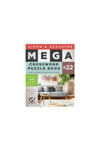 Gallery Books Simon & Schuster Mega Crossword Puzzle Book #22: Volume 22