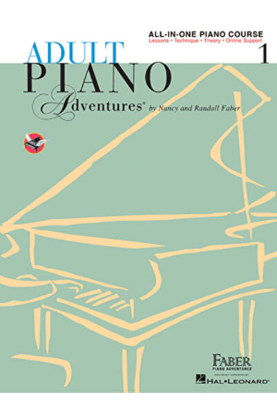 Faber Piano Adventures Aventuri la pian pentru adulți, cartea de lecții compl...