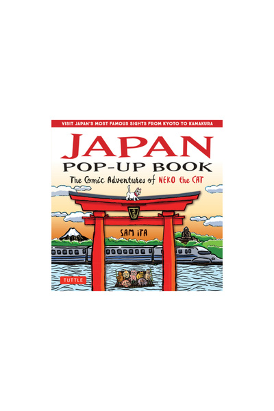 Tuttle Pub Carte pop-up japoneză: Aventurile benzilor desenate ale pisicii Neko