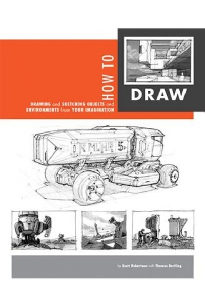 Puffin Books Cum să desenezi: Desenarea și schițarea obiectelor și mediilor din imaginația ta