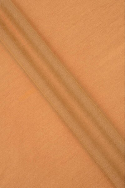 Imannoor Απλό κίτρινο βαμβακερό σάλι Naia 70x210