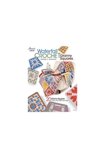 Annies Attic Llc Pătrățele Granny Crochet Waterfall