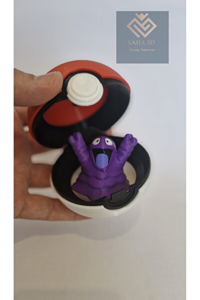 Pokemon poke ball (with grimer gift)