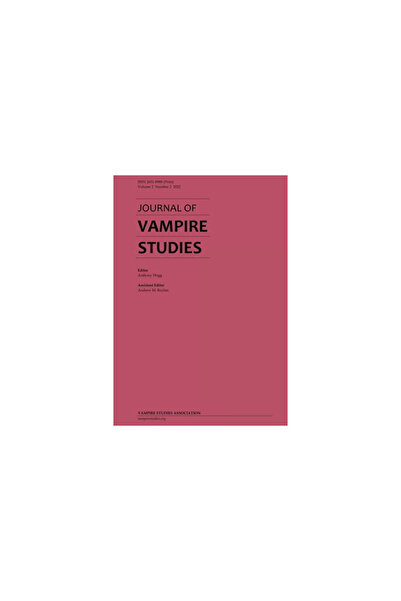 Me & My Girls Pty Ltd Jurnalul de Studii despre Vampiri: Vol. 2, Nr. 2 (2022)