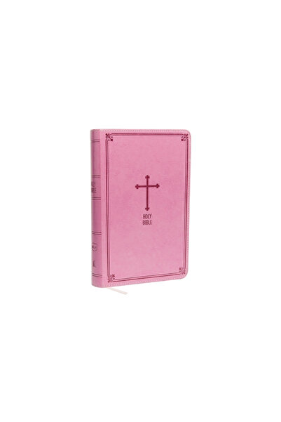 Nelsonword Pub Group NKJV, Biblie cadou Deluxe, imitație de piele, ediție roz...